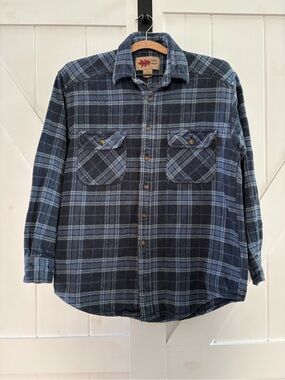 Field N’ Forest 100% Cotton Plaid Flannel Button Down Shirt